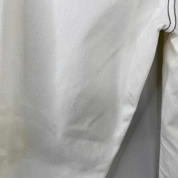 MaxMara White High Rise Jeans Size 4